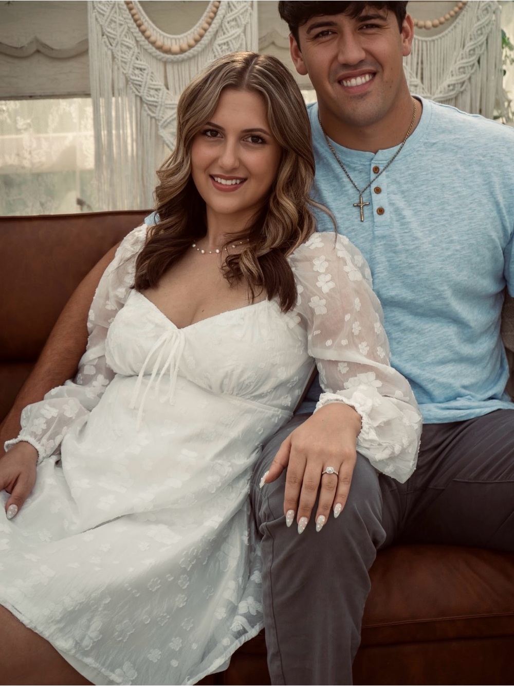 Lulu's White Lace Babydoll Dress - Picture 4 of 6